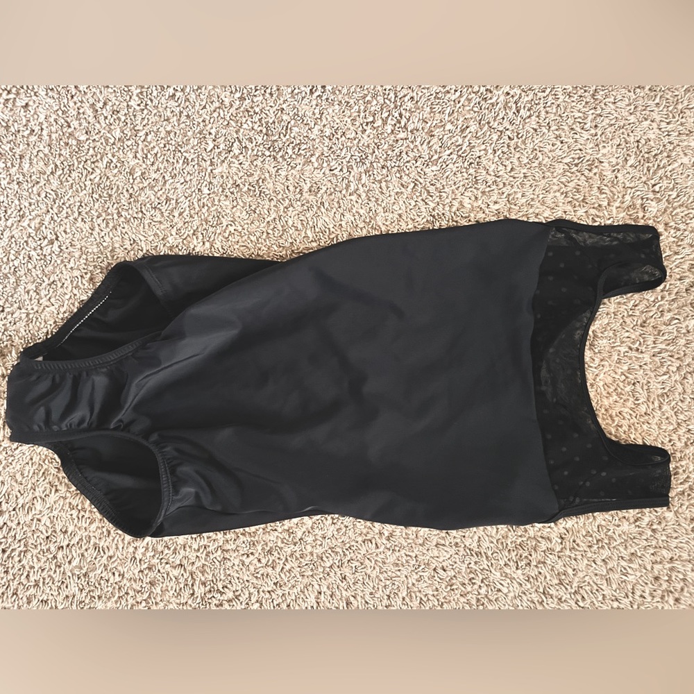Black Premiere Collection By Body Wrappers leotard..size medium